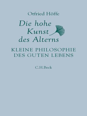 cover image of Die hohe Kunst des Alterns